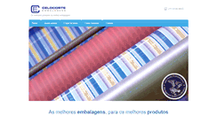 Desktop Screenshot of celocorteembalagens.com.br